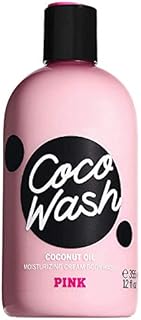 Victoria's Secret PINK Coco Wash Coconut Oil Moisturizing Cream Body Wash 12 oz