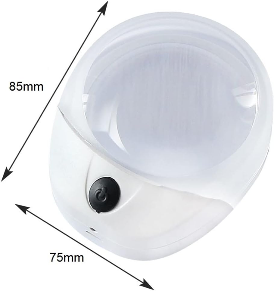 Rechargeable Paper Weight Magnifier Desktop Detachable Luminous Reading