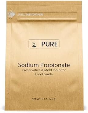 Pure Original Ingredients Sodium Propionate (8 oz) Preservative & Mold Inhibitor, Food Grade, Food Additive