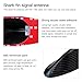 Car Roof Shark Fin Antenna Carbon Fiber Radio Signal Antenna Part Compatible for Mini Cooper Base Convertible 2-Door 1.6L 1598CC l4 Gas DOHC Naturally Aspirated 2015 by Loner