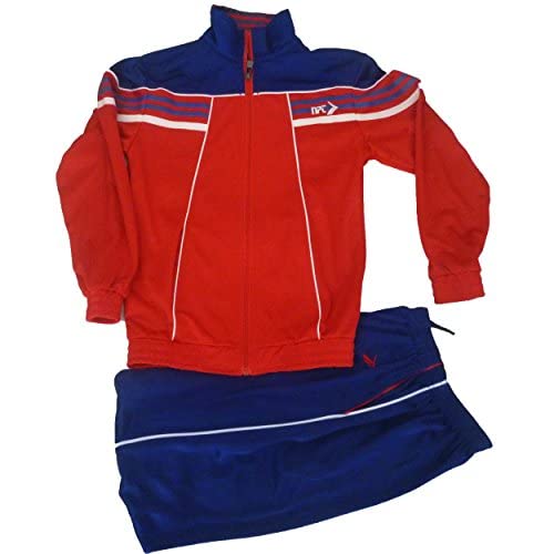 Survêtement garçon bleu rouge 12 ans Newport ensemble sport enfant