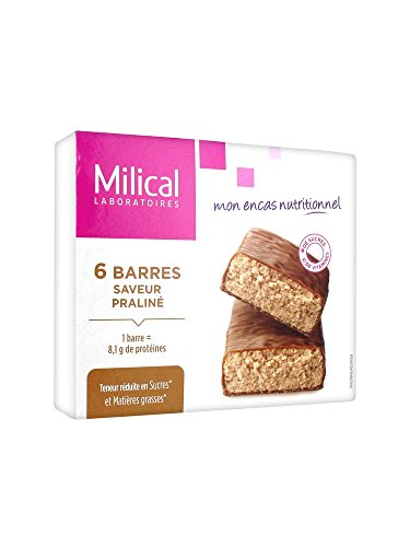 Preisvergleich Produktbild Milical 6 Slimming Bars - Flavour : Praline