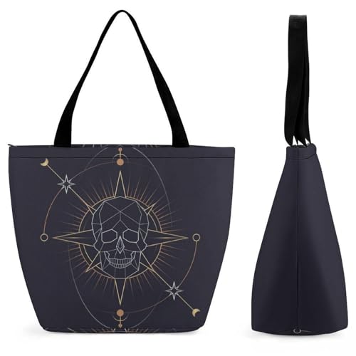 Sac bandoulière Étoile Astrologique, le compagnon idéal pour un grand sac de voyage chic