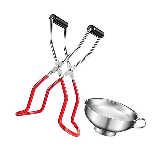 PRETYZOOM Pinzas Para Enlatar Antideslizantes Levantador De Botellas Pinza Para Tarros De Herramientas De Cocina Recogedor De Botellas Para Uso Seguro Cocina