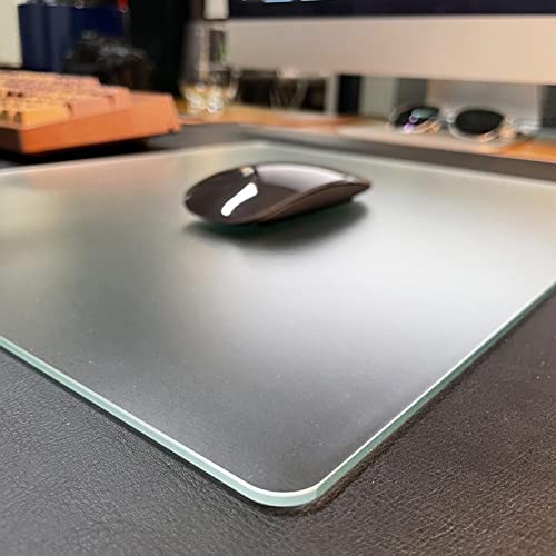 Image of Glass Gaming Mouse Pad Smooth Fast and Accurate Mouse Control for Laptop L