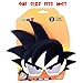 Sun-Staches Official Dragon Ball Z Goku Sunglasses | UV 400 | One Size Fits Most