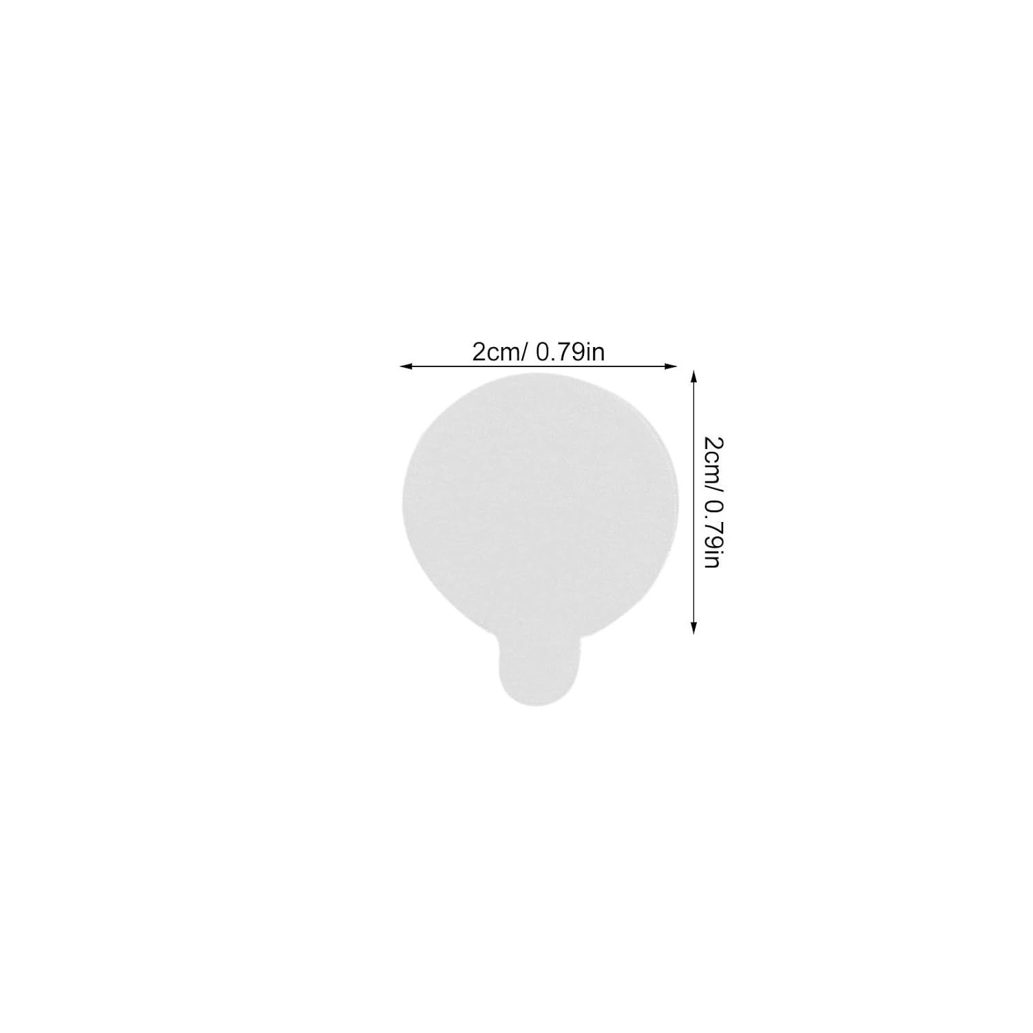 200pcs Double Sided Adhesive Dots Reusable Acrylic Glue