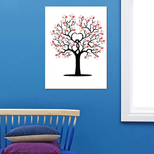 Encuentra reviews de Árbol huellas lienzo para comprar hoy. 8 Imagen adicional