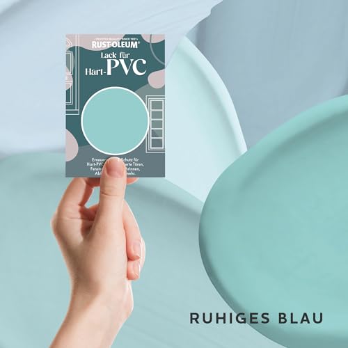 PVC-Lack Testerbox - Ruhiges Blau - Matt