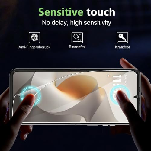 Image of for Motorola Razr 2024 /2025 /2026 Screen Protector（Self-Healing TPU Film with Camera Lens Protector,Case Friendly,HD,Anti-Scratch, 2+2+1 PACK(not glass not razr plus)