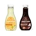 ChocZero's Chocolate Syrup and Banana Syrup. Sugar Free, Low Net Carb, No Preservatives. Gluten Free. No Sugar Alcohols. Good ice cream topping (2 bottles)