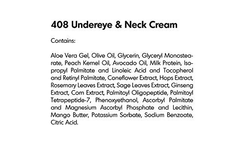 Raya Under-Eye & Neck Cream (408) | Revitalizing And Fortifying Anti-Aging Treatment For The Eye Area And Neck | Revives Fatigue And Helps Reduce Lines And Wrinkles #TOP5