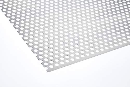 Bestell_dein_lochblech Aluminium RV10-15 2mm Lochblech Zuschnitt individuell auf Maß NEU günstig (500 mm x 100 mm) Bestell_dein_lochblech Aluminium RV10-15 2mm Lochblech Zuschnitt individuell auf Maß NEU günstig (500 mm x 100 mm)