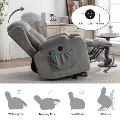 Sillón Plegable Recliner Oversized miniatura 5