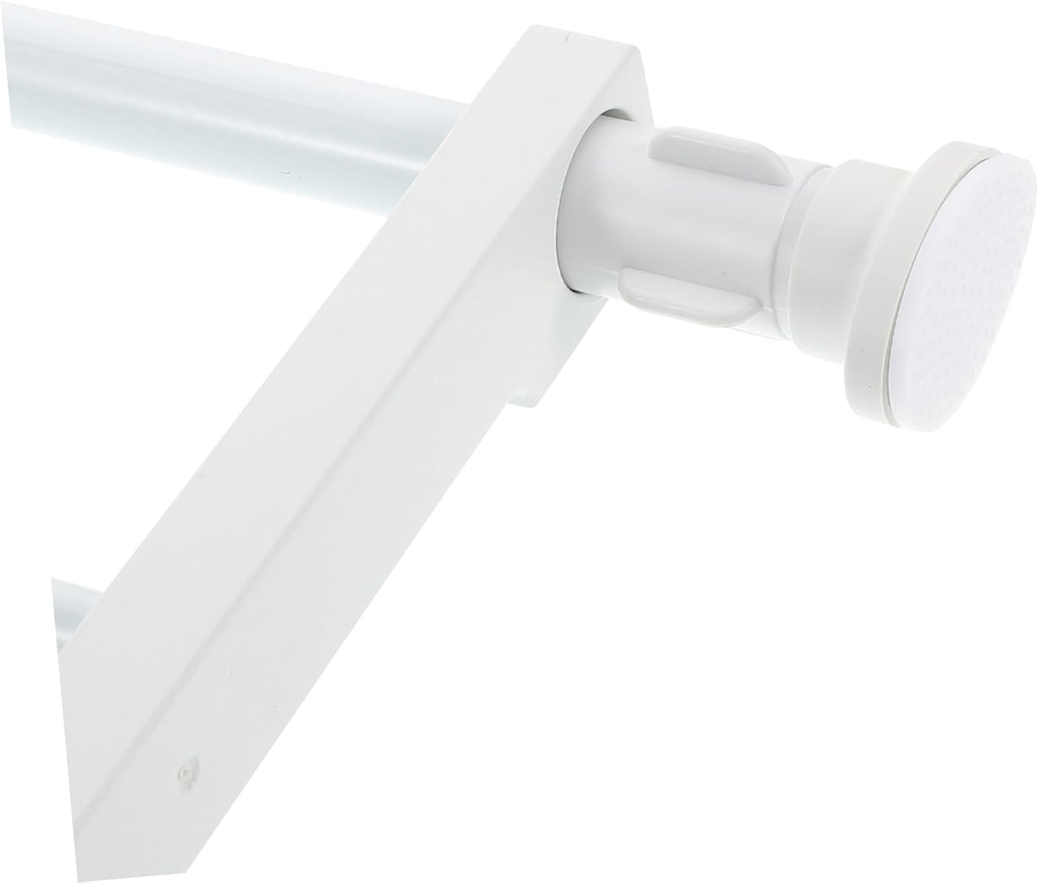 LABRIMP No-Drill Adjustable Tension Closet Shelf for Wardrobes Cabinets