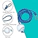 LOOEEL Baseball and Softball Batting Training Rope,Baseball Softball Hitting Trainer,Batting Swing Trainer for Baseball & Softball.Practice Baseball Swing Skills,and Hitting Performance.-Blue