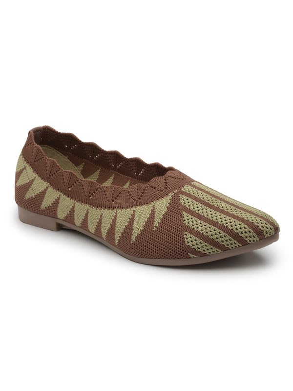 Women Ballerinas Slip On Shoes-image-32