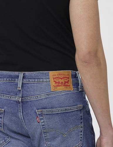 Image of Levi's Men's 505 Straight Fit Mid Rise Jeans