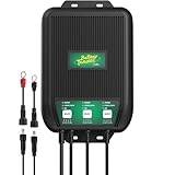 Battery Tender WaveCharge Pro 3 Bank Multibank Charger - 30 AMP (10 AMPs Per Bank) - 12V - Smart Multi Battery Weatherproof Charger and Maintainer - 022-1008-DL-WH