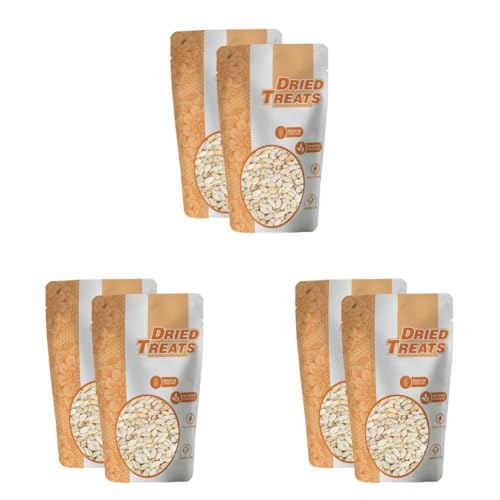Image of Dried Treats Muskmelon Seeds (Kharbooj Beej) 500 Grams (250 Grams X 2) - Rich in Protein, Fiber, Omega Fats & Antioxidants | Perfect for Homemade Laddoos, Halwa & Sweets | Energy Snack for Moms, Kids & Office Employees