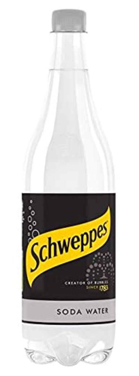 Schweppes | Soda Water PET, 6 x 1L