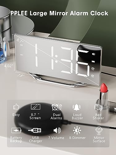 Pplee PPLEE-1018I-S Extra Loud Vibrating Alarm Clock thumb #1