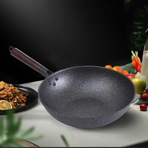 Wok de Piedra Medical, Antiadherente con Tapa 32 cm miniatura 3