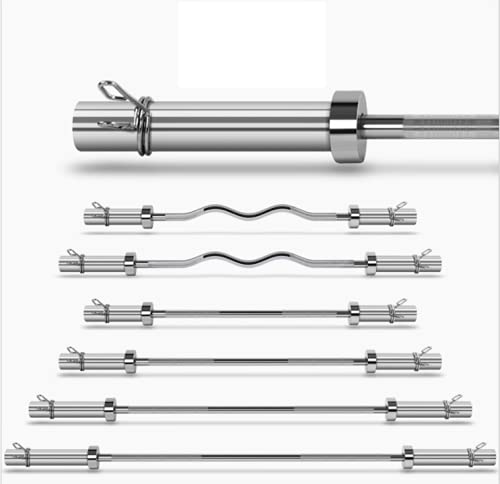Barra Olímpica 1200mm Marca Fit-Force de Alta Gama para Discos de 50mm