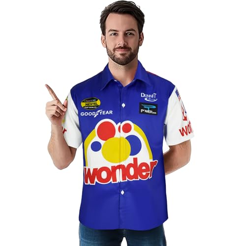 Ricky Bobby Shirt Talladega Nights Short Sleeve Shirt Men's Casual Shirt