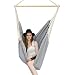 AMANKA XXL Fauteuil Suspendu Jardin avec Support - 210cm Support Hamac Chaise