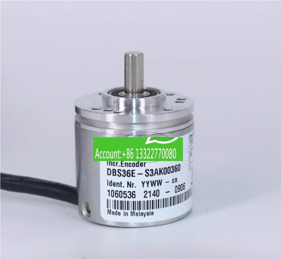 Codeur DBS36E-S3AK00360 incrémentiel avec arbre plein 6mm et bride de serrage