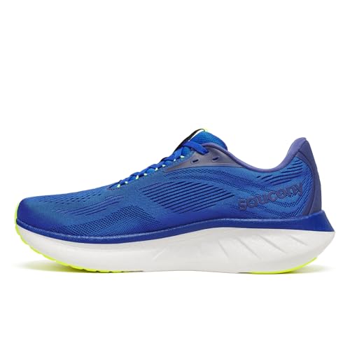 Saucony Ride 18 TG. 40.5 EU Farbe: Black Skydiver, 285 Lapis Citron, 43 EU