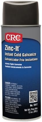 CRC 18412 Zinc it Instant Cold Galvanized, 13 Wt. Oz