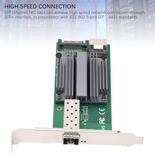 Tarjeta Nic Ethernet SFP 10GbE Tangxi para servidores y estaciones 3