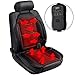 Sojoy Universal 12V Heated Smart Multifunctional Car Seat Heater Heated Cushion Warmer High/Medium/Low Temp Switch, 45 Minute Timer (Black)