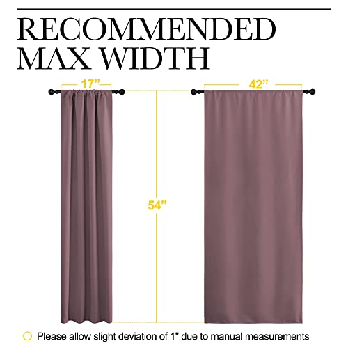 image for NICETOWN Kitchen Curtains, Short Blackout Curtains & Drapes, Home Deco