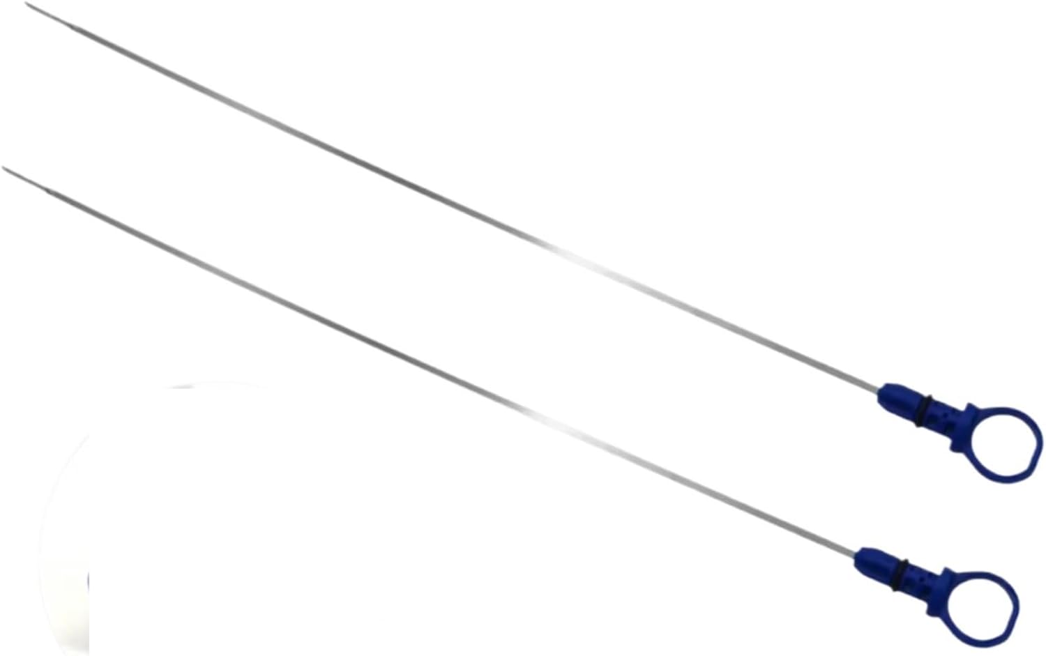 Compatible with Peugeot 206 307 406 Car Engine Oil Dipstick Auto Replacement Parts 117461 Engine Oil Level Dipstick(2PCS)