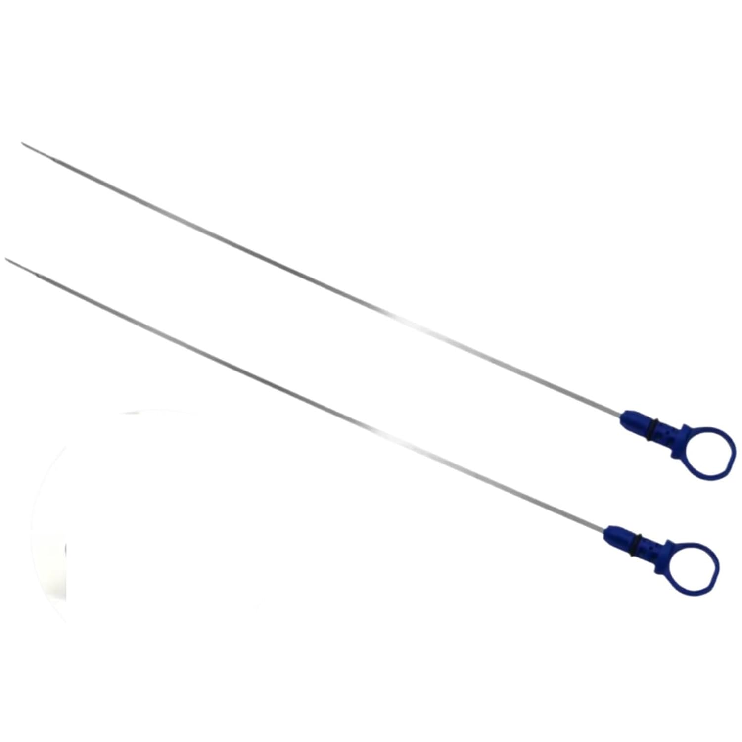 Engine Oil Measuring Rod Compatible with Peugeot 206 307 406 Car Engine Oil Dipstick Auto Replacement Parts 117461(2PCS)