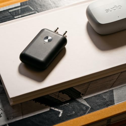 Sudio Flyg Bluetooth Transmitter / 3,5mm to Bluetooth Headphone Adapter for Airplane Travel, Portable Gaming Devices, in-Flight Entertainment and TV (Black) by Sudio - Image 7