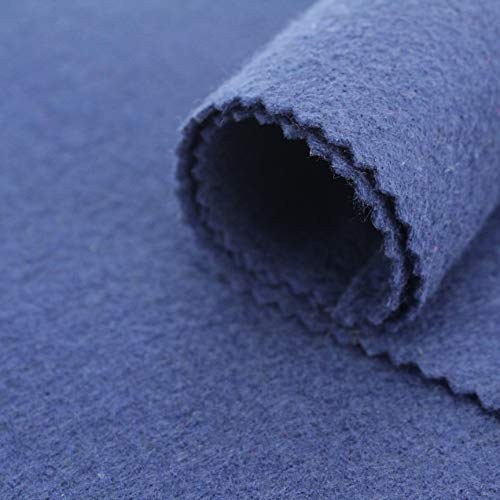 TELA FIELTRO ACRÍLICO COLORES LISOS 90cm DE ANCHO (AZUL MARINO,