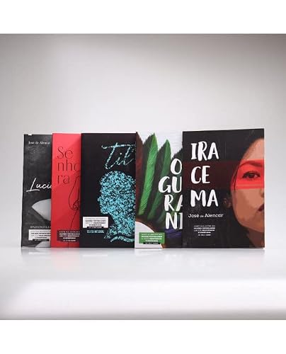 Kit 5 Livros | José de Alencar | Belas edições com Texto Integral de "Senhora"; "Til"; "O Guarani"; "Iracema" e "Lucíola". Ao final de cada obra contém questões comentadas dos principais vestibulares brasileiros!
