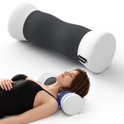 Cooling Memory Foam Neck Roll Pillow