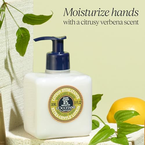 L'Occitane C-LO-108-B9 Verbena Shea Butter Hands & Body Extra-Gentle Moisturizing Lotion: Organic Verbena Extract thumb #1
