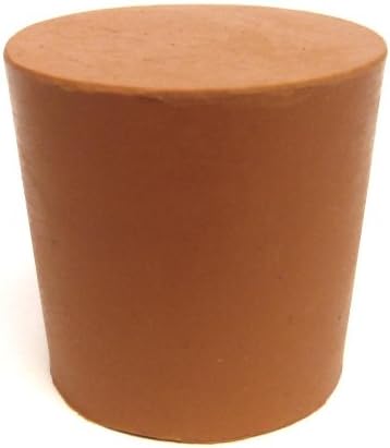 KING SCIENTIFICRubber Bung/Stopper, Pack of 10, 21MM x 24.5MM x 28MM, Waterproof, BS2775 Compliant