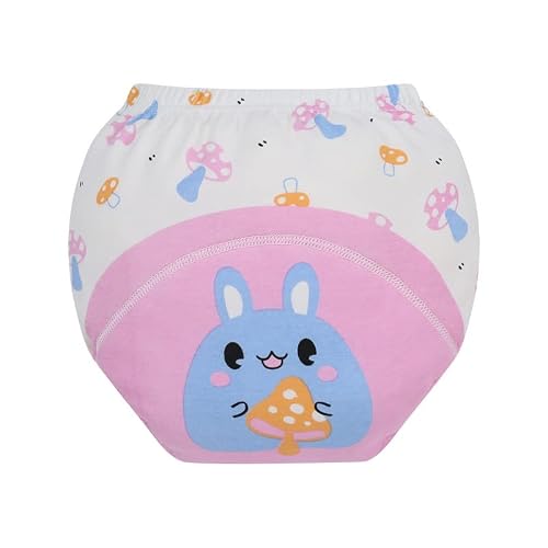 Jieya 2-Pack Baby Girls Baby Boys Cotton Training Pants Toddlers Underwears (90, 2Pack1) #TOP2