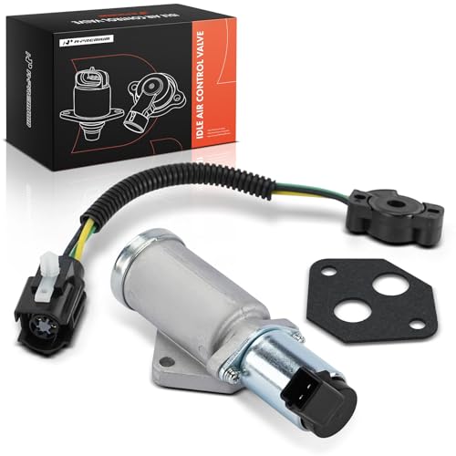 A-Premium Idle Air Control Valve IAC + Throttle Position Sensor TPS Compatible with Ford F-150/F-250 1986-1993, F-350 1988-1991, E-150 Econoline Club Wagon 1986-1993, E-250 Econoline 1986-1991