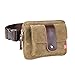 Zenness Vintage Small Canvas Fanny Pack Travel Waist Bag Hip Purse Belt Bag Bum Bag