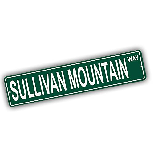 Brotherhood Aluminum Street Sign for Sullivan Mountain - Alaska Wall Decor