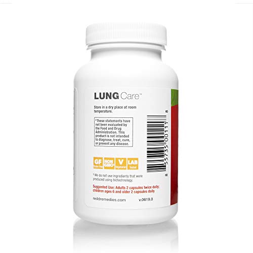 Lung Care Redd Remedies 80 Caps