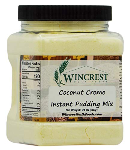 Coconut Creme Instant Pudding Mix - 1.5 (24 Oz) Tub